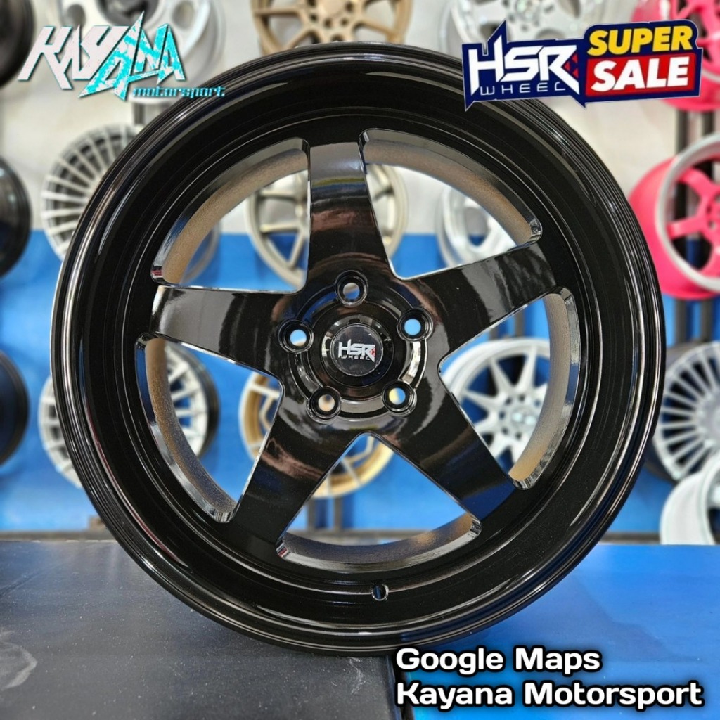 Velg Hsr Wheel R18 Hsr chubu pcd 5x114 palang 5 buat innova xpander hrv crv civic