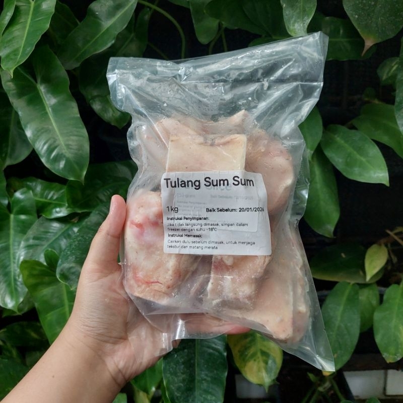 

Tulang Sum Sum Sapi 1 Kg