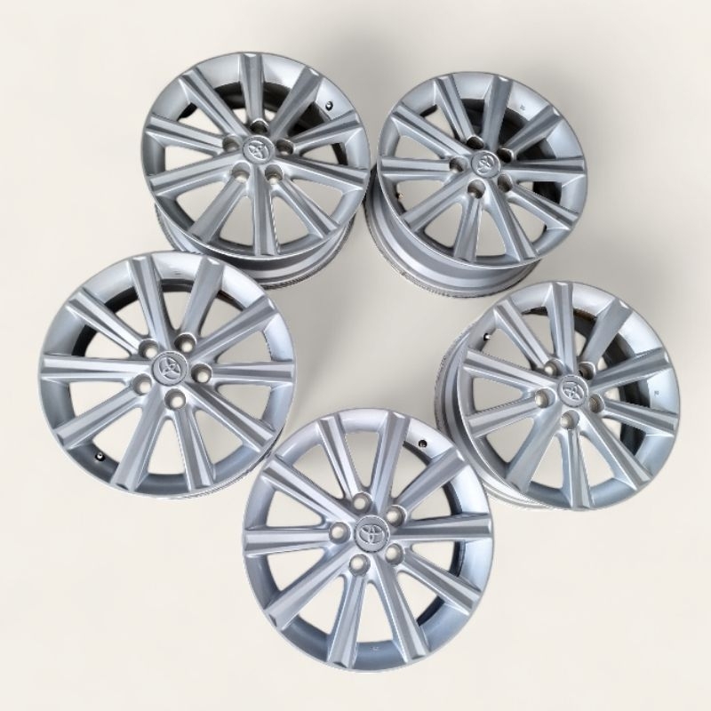 velg camry hybrid original R17 pcd 5x114. 5pcs