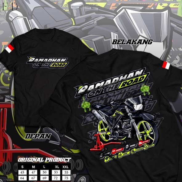 Kaos Ramadhan Race 2025 Marhaban Ya Balapan Drag Bike Baju Ramadan Race Repeat Racing Motor Ramadhan
