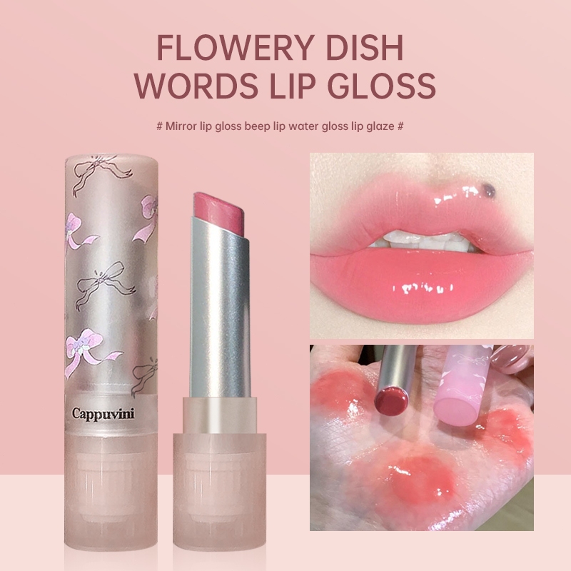 COD-CAPPUVINI Lip Gloss /Lip GlossWater Gloss / Lip Gloss  Moisturizing-CH
