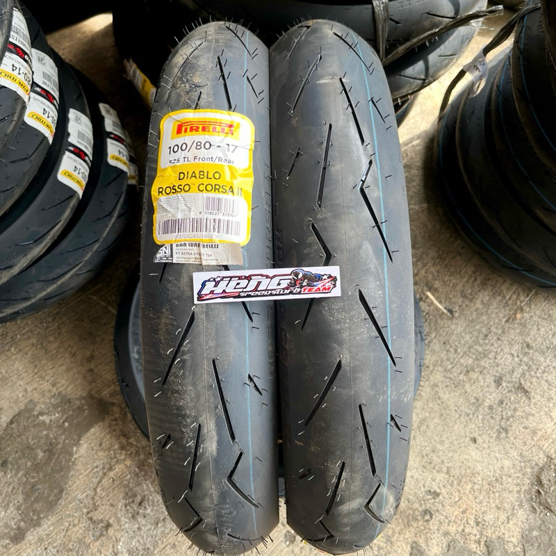 Ban Pirelli Diablo Rosso Corsa II Uk 110/70 Ring 17 | 100/80 Ring 17 | 90/80 Ring 14 | 90/80 Ring 17