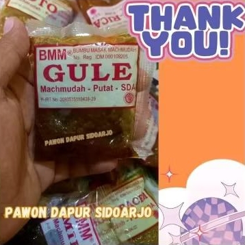 

(DAPAT 5 PCS) BUMBU GULE INSTAN BMM MACHMUDAH/ BUMBU GULE/ BUMBU GULE BMM/ BUMBU MACHMUDAH/ BUMBU MASAK GULE/ BUMBU GULE MACHMUDAH Spices