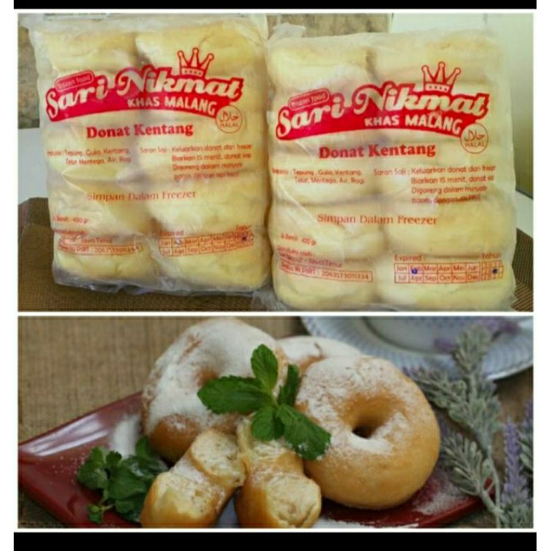 

Donat Kentang SARI NIKMAT / DORIKEN isi 10 pcs