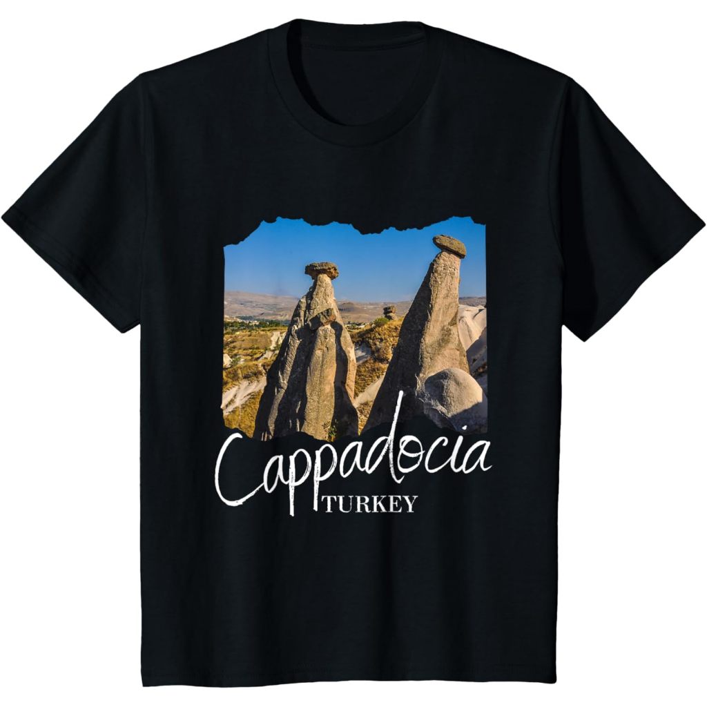 Baju Kaos Anak Turkey Cappadocia Souvenir / Cappadocia T-Shirt