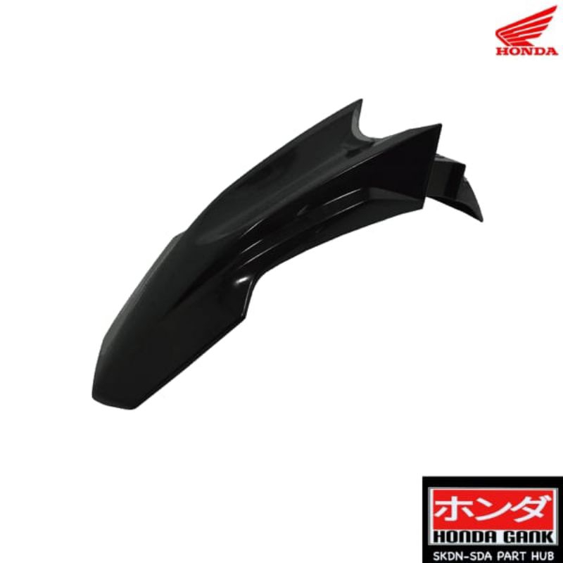 Spakbor Depan Hitam Honda CRF 150L K84 ORIGINAL 61100K84900ZD