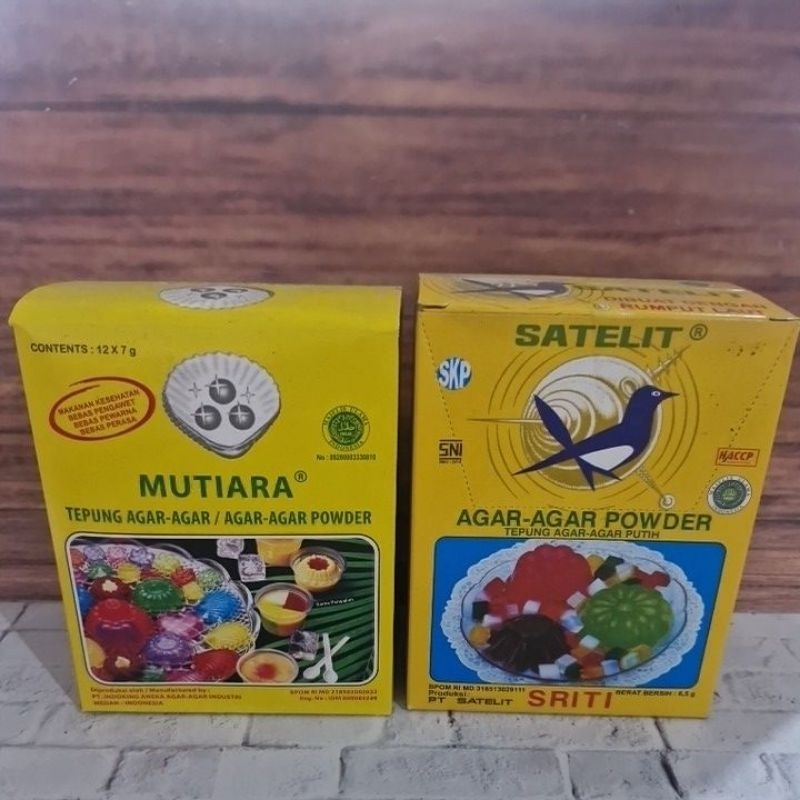 

Tepung Agar agar Mutiara / Sriti