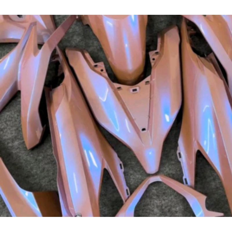 CAT PAKET PASTEL BROWN + MUTIARA BIRU PU CAT PAKET 400 MILI