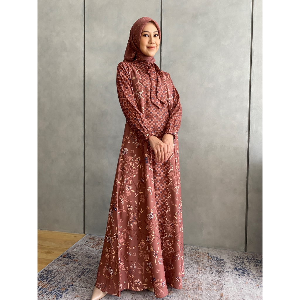 Shalu Nisabila - Kazimah Dress Gamis Sarimbit Pakaian Muslim Wanita