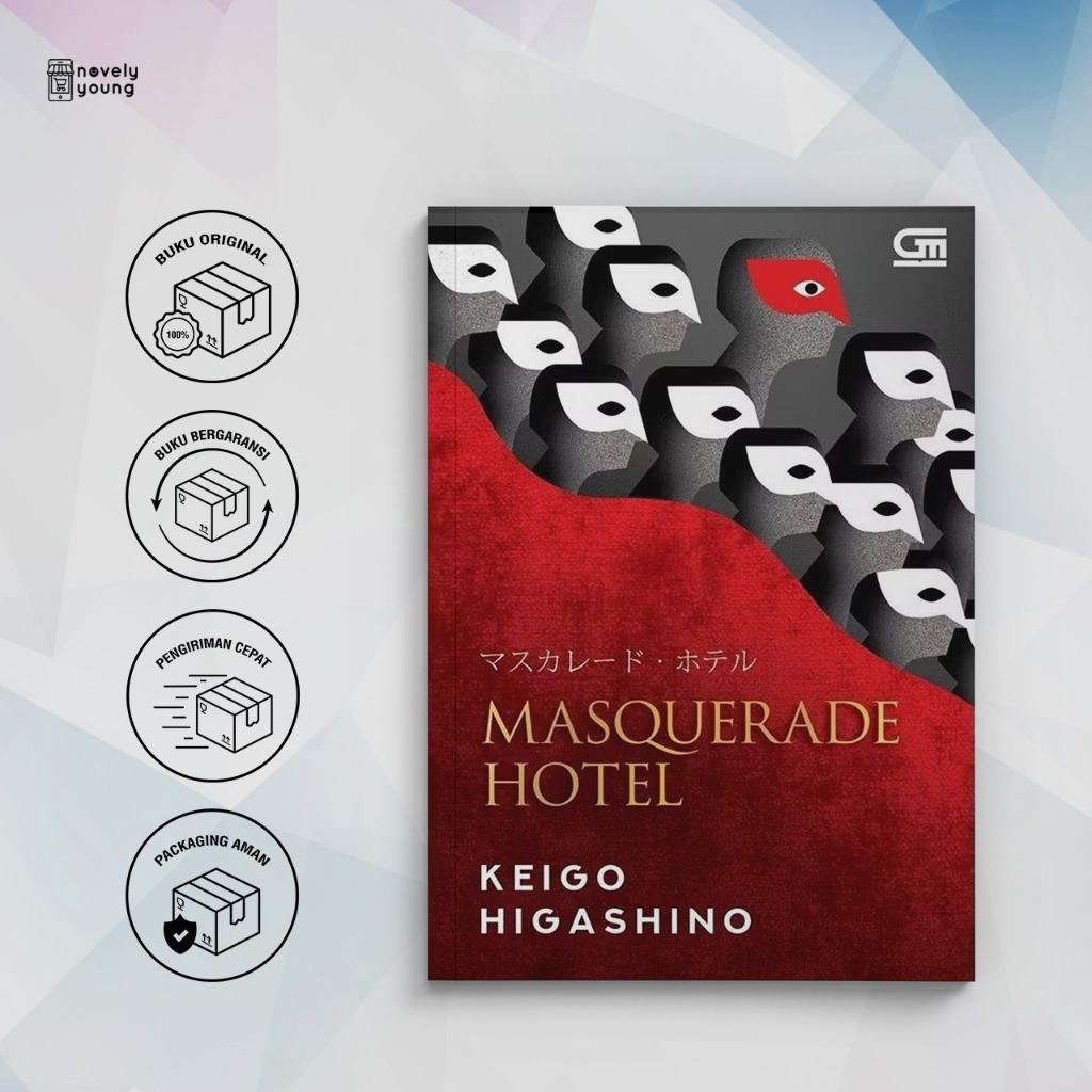 Novel Masquerade Hotel - Keigo Higashino - Gramedia Pustaka Utama - Gratis Biaya Packing