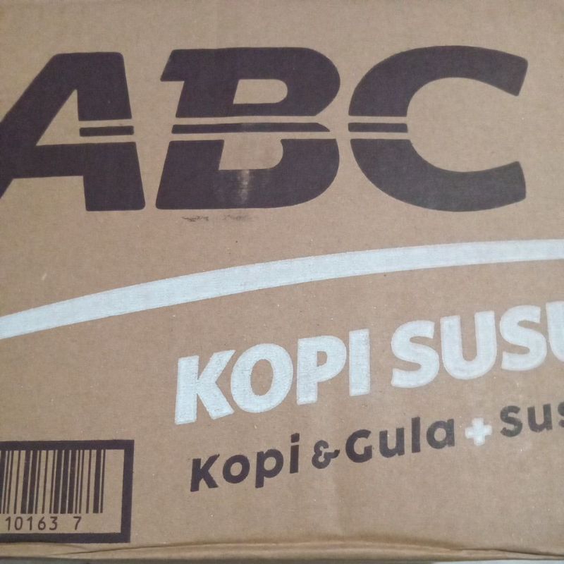 

ABC kopi susu dus 12 renteng @ 30 gr