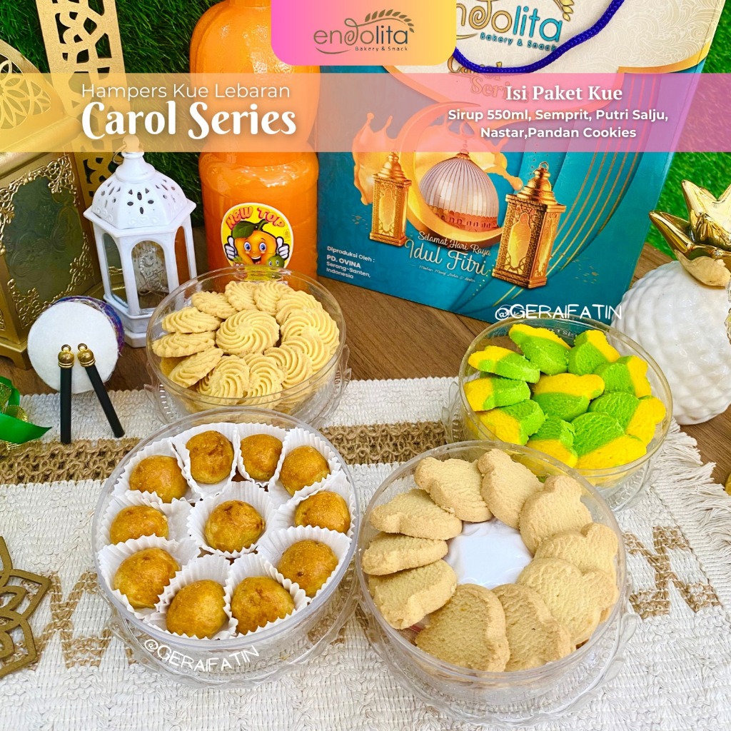 

ENDOLITA PAKET SIRUP 1 + 4 KUE KERING PARCEL RAMADHAN PARSEL KUE LEBARAN 2025