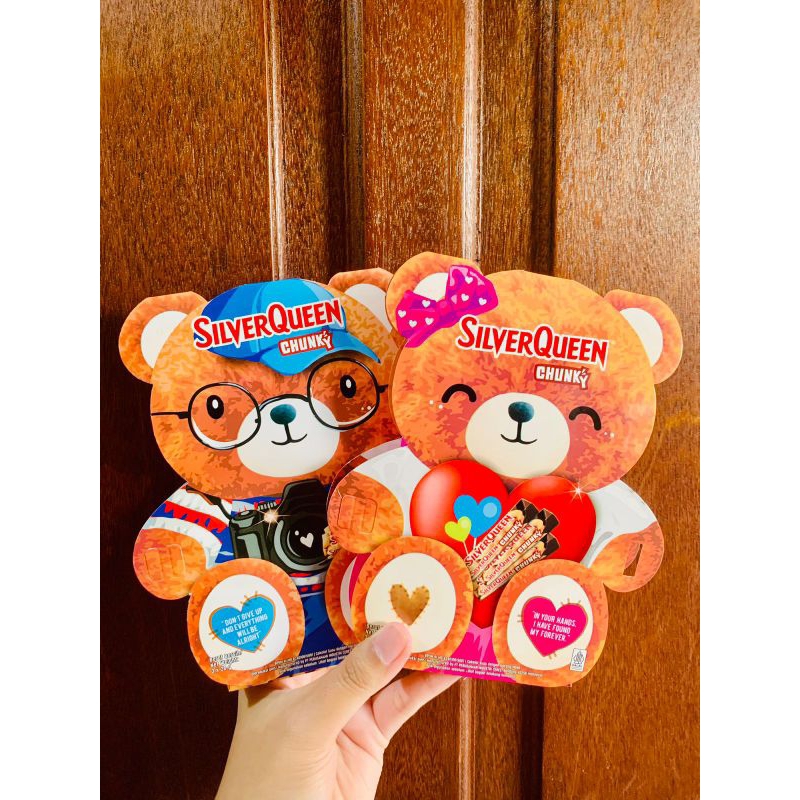 

SILVERQUEEN BONEKA BEAR LOVE EDISI VALENTINE