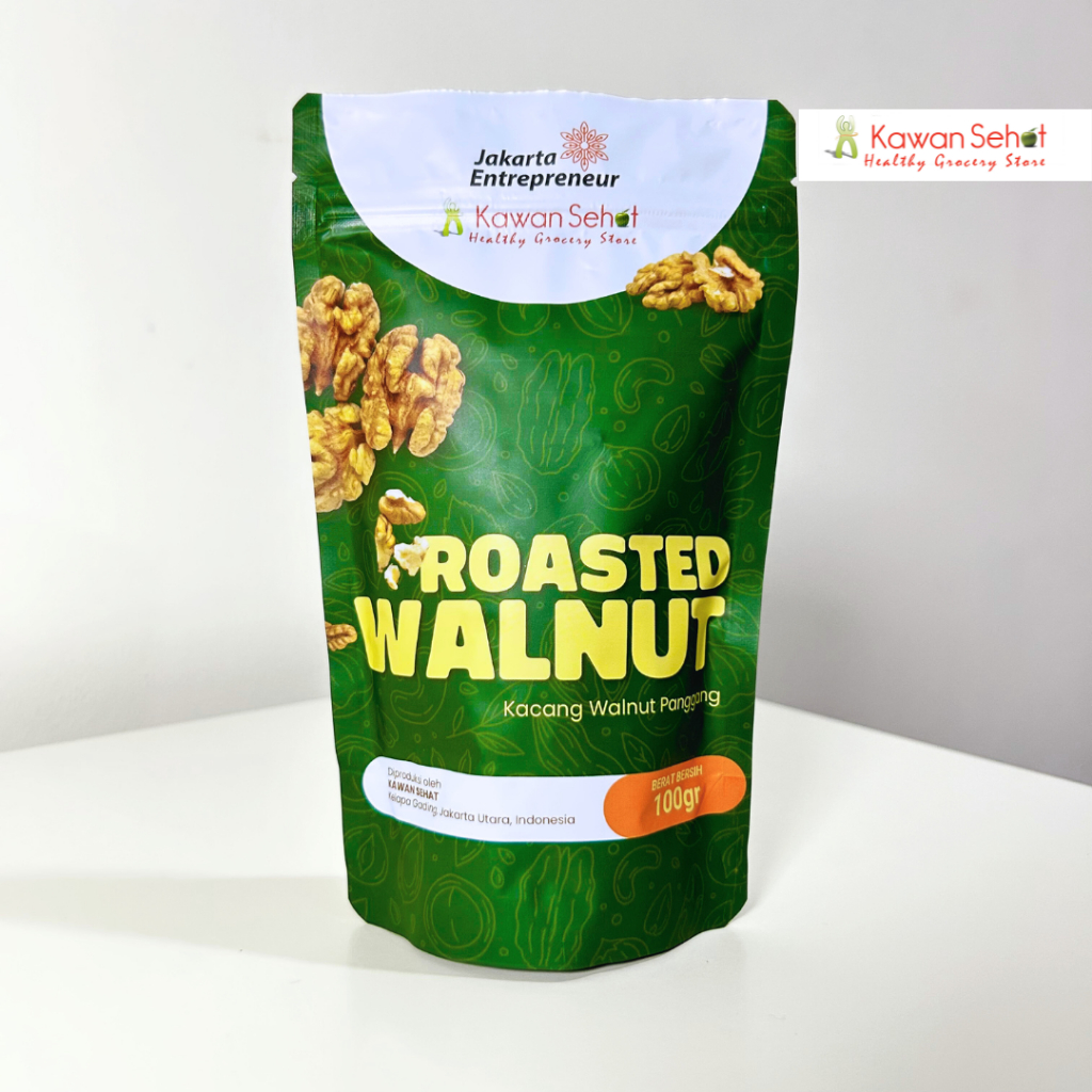 

Kawan Sehat Roasted Walnut | Kacang Walnut Panggang 100gr
