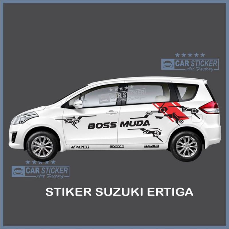 Sticker mobil Suzuki Ertiga sticker list terlaris mobil Ertiga stiker mobil Ertiga terbaru
