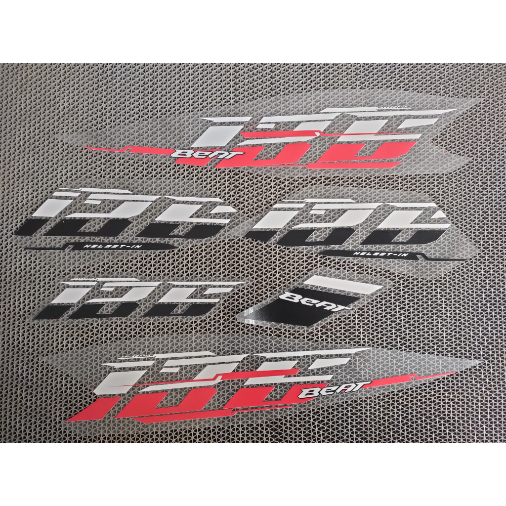 STIKER BEAT DELUXE TRANSPARAN BEAT ESP 2021-2023 VIETNAM STYLE