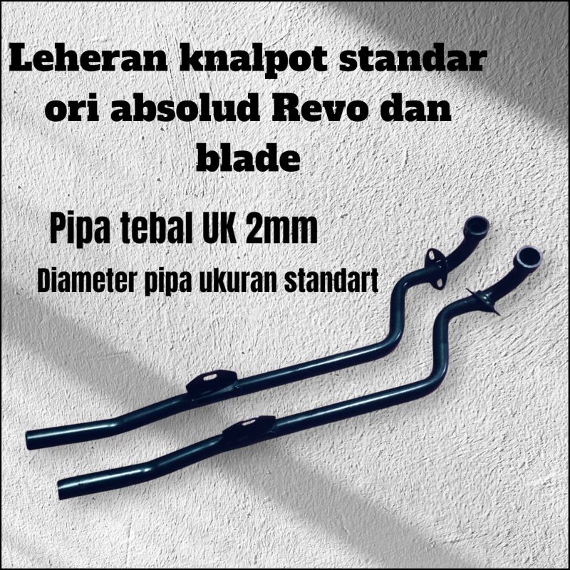 leheran knalpot standar Honda Revo ORI leheran Revo , Blade 110 ORI termurah