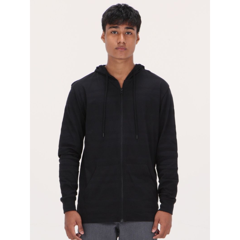 VOLCOM - HAZY ZIP HOODIE BLACK