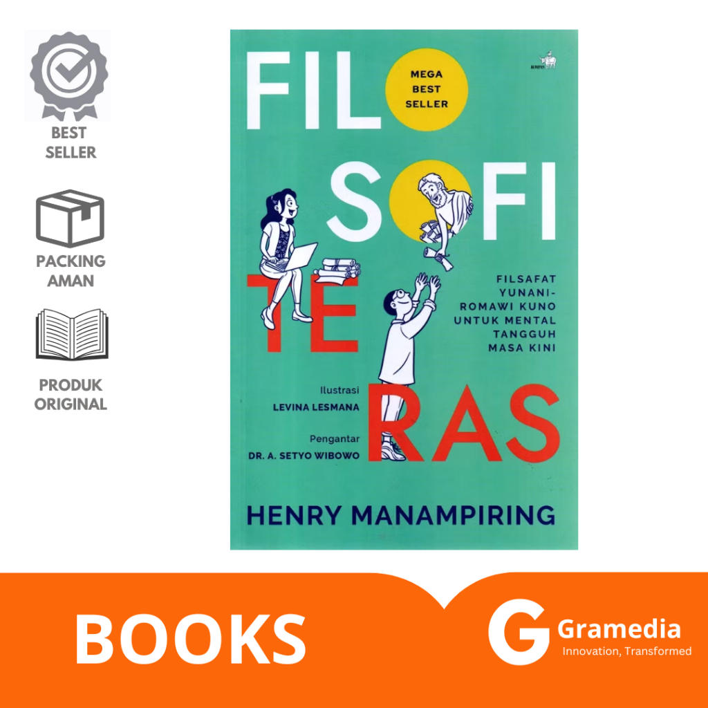Gramedia Lampung -FILOSOFI TERAS (NEW COVER)