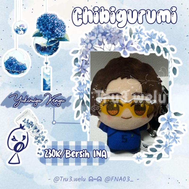 Chibigurumi Bluelock Yukimiya Kenyu