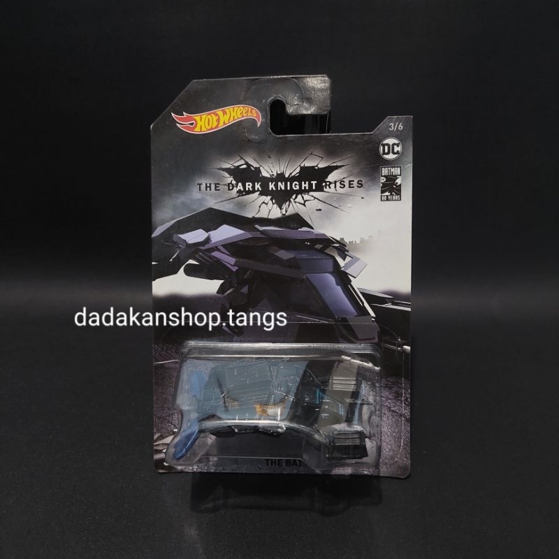 HOTWHEELS - DC The Bat | The Dark Knight Rises - 80 Years