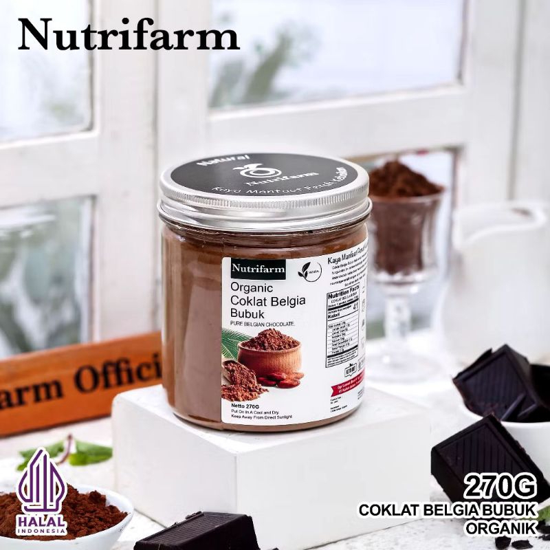 

Coklat Bubuk Premium 320gr Nutrifarm Tulip Bensdrop windmelon Delfi Cocoa