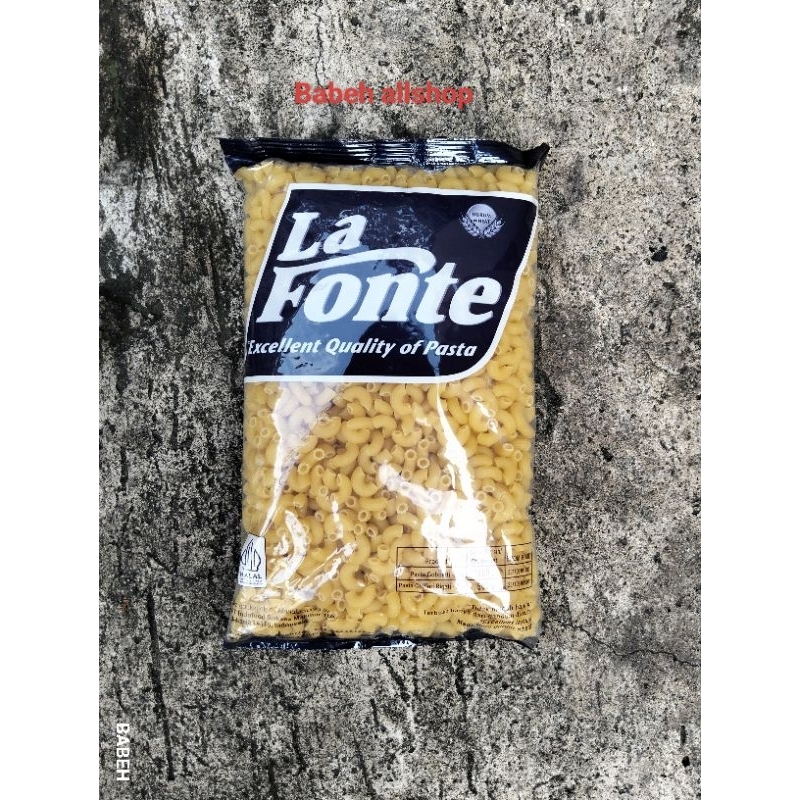

La Fonte chiferi rigati 500g /chiferi rigati