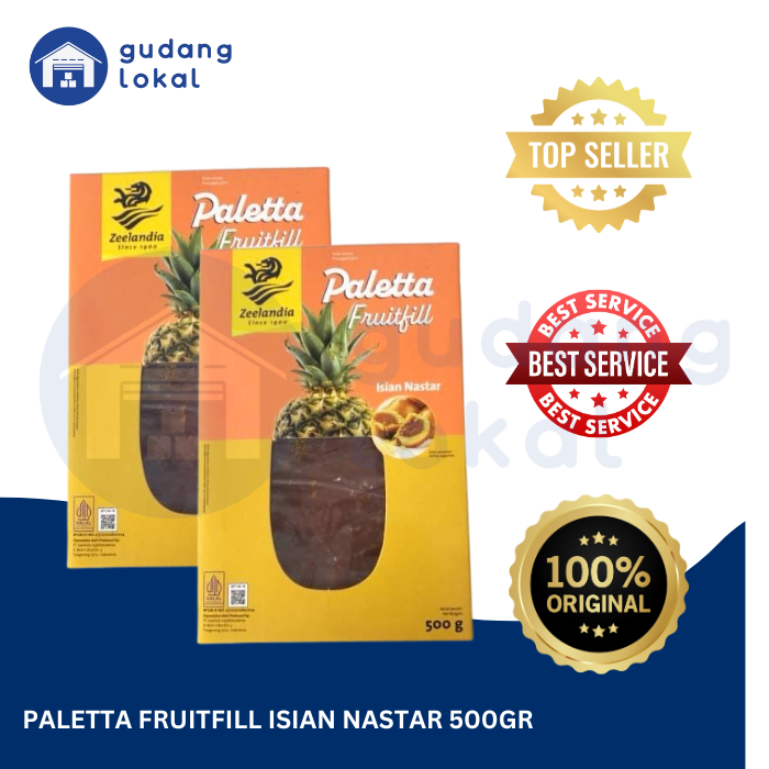 

Zeelandia Paletta Fruitfill Isian Nastar 500gr