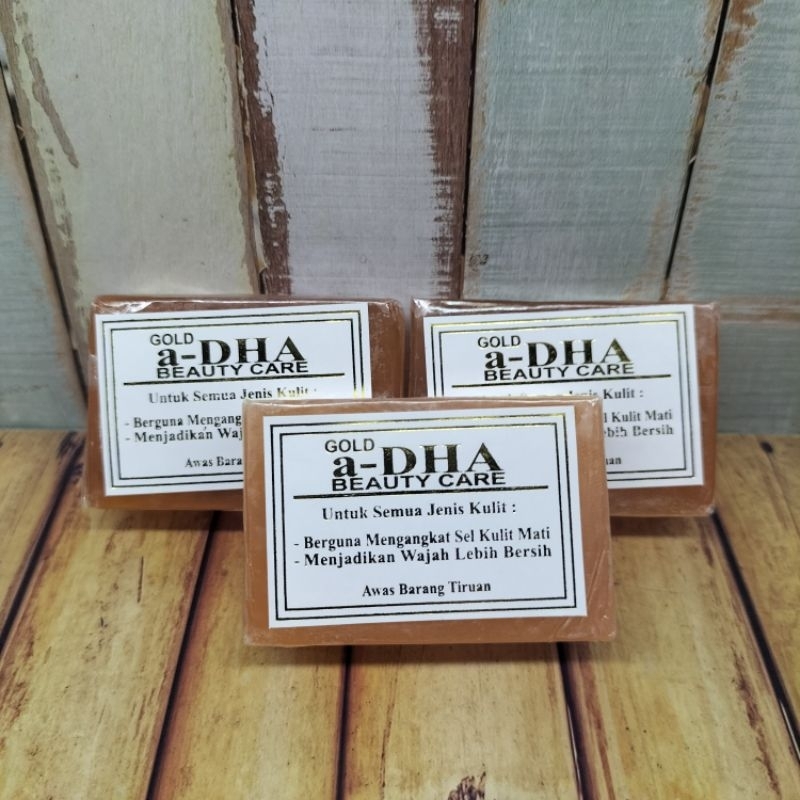 SABUN A DHA GOLD // Sabun Dha Beauty Care 3 Pcs