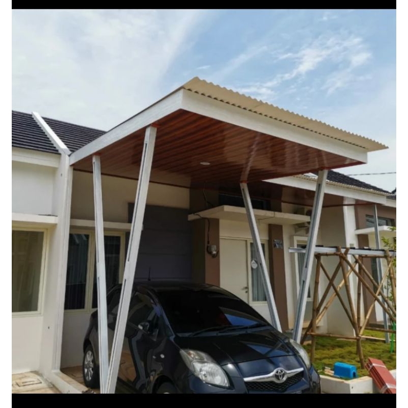 kanopi baja ringan plafon pvc