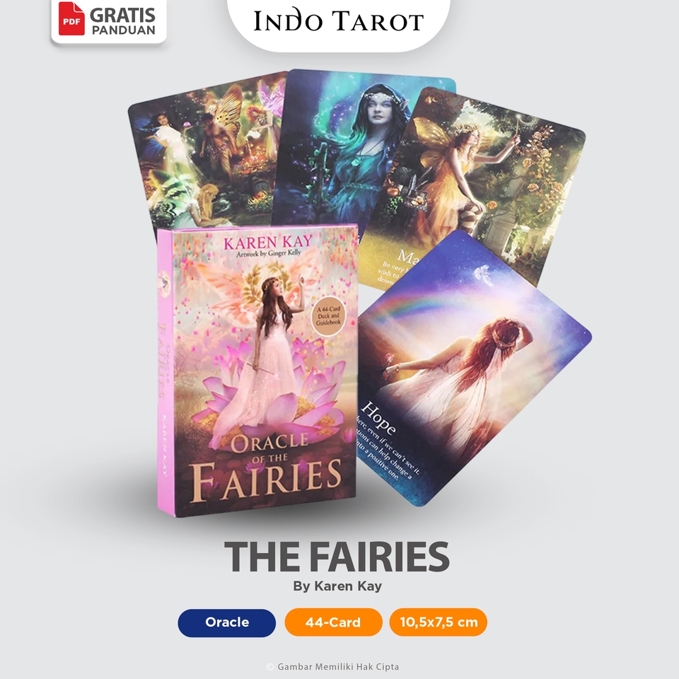 Tarot Oracle Fairies Kartu Tarot Reading - Indo Tarot