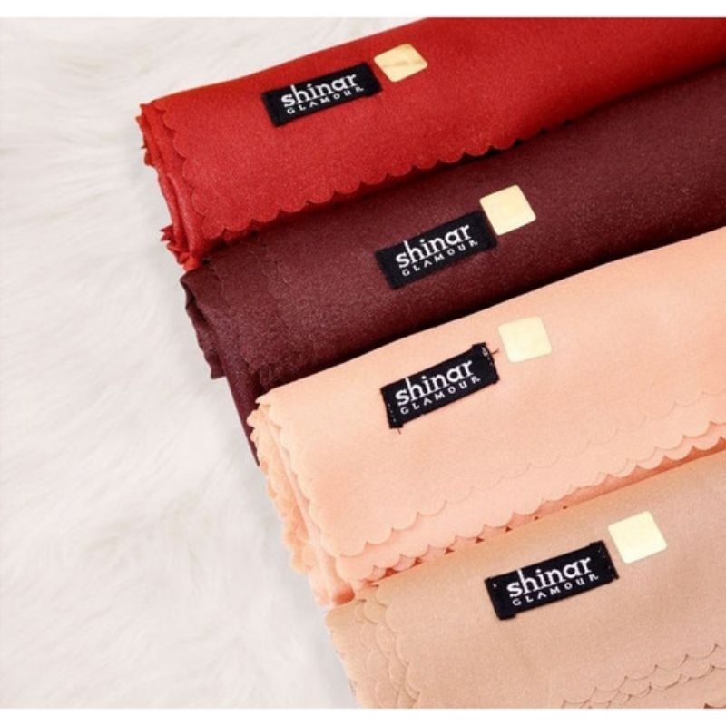 SHINAR GLAMOUR PREMIUM LASERCUT JILBAB SHINAR ANSANIA KERUDUNG SEGI EMPAT POLOS GLITER