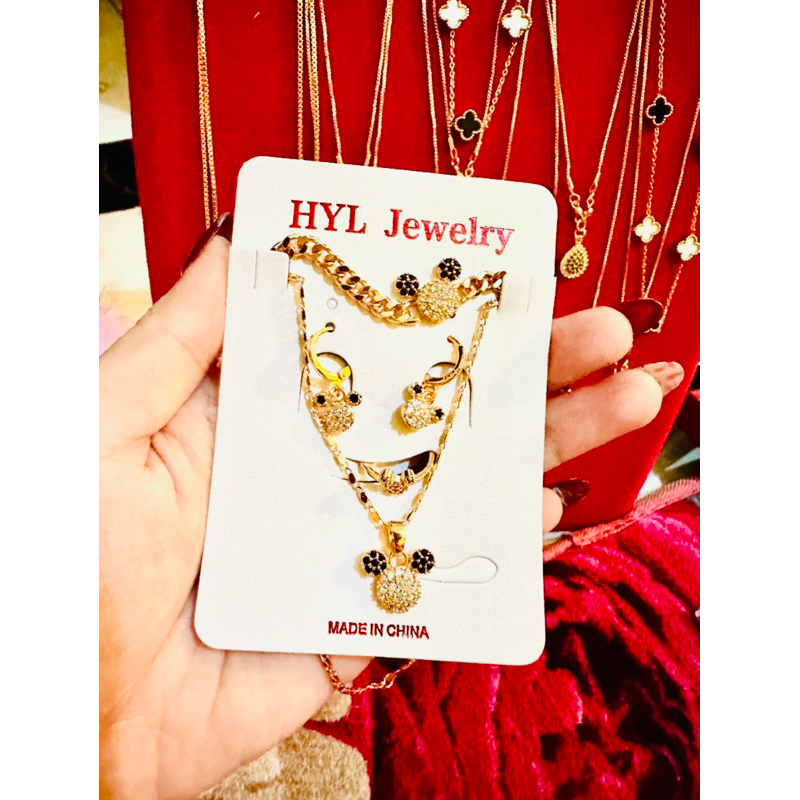 kalung anak set xuping lapis emas