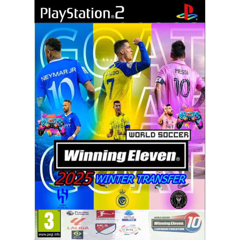 KASET WINNING ELEVEN 2024 2025 TERBARU WE PS2  PS 2 PES