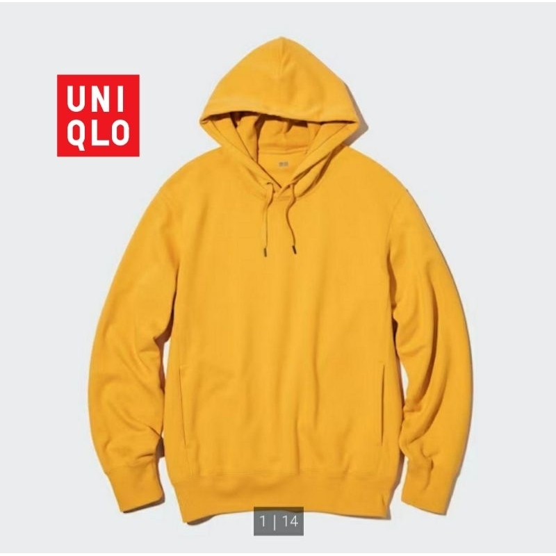 UNIQLO HOODIE YELLOW PULLOVER