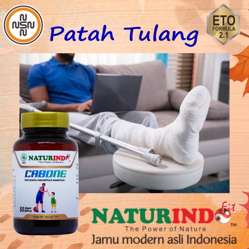 Obat Patah Tulang Retak Peninggi Badan Cabone Suplemen Calcium Cabone