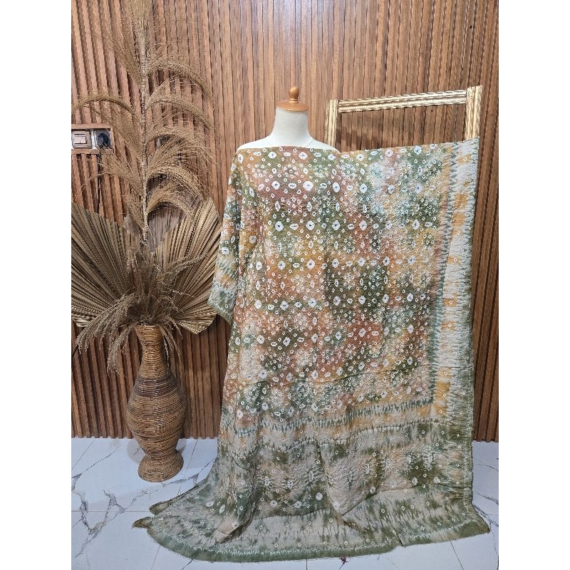 Pelangi Kain Handmade | Warna abstrak pelangi jumputan