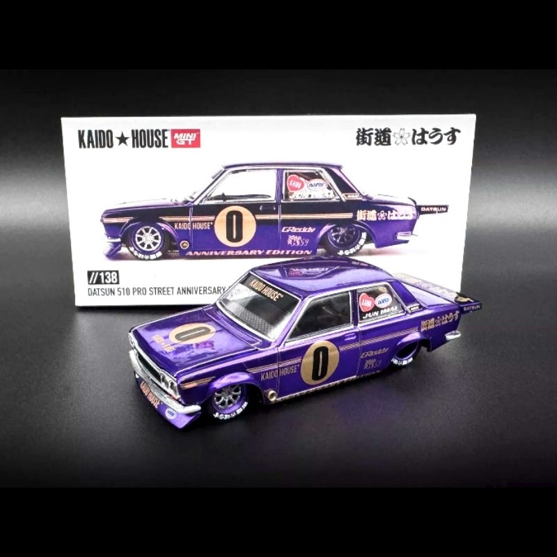 minigt 1/64 diecast Kaido House Datsun 510 Pro Street