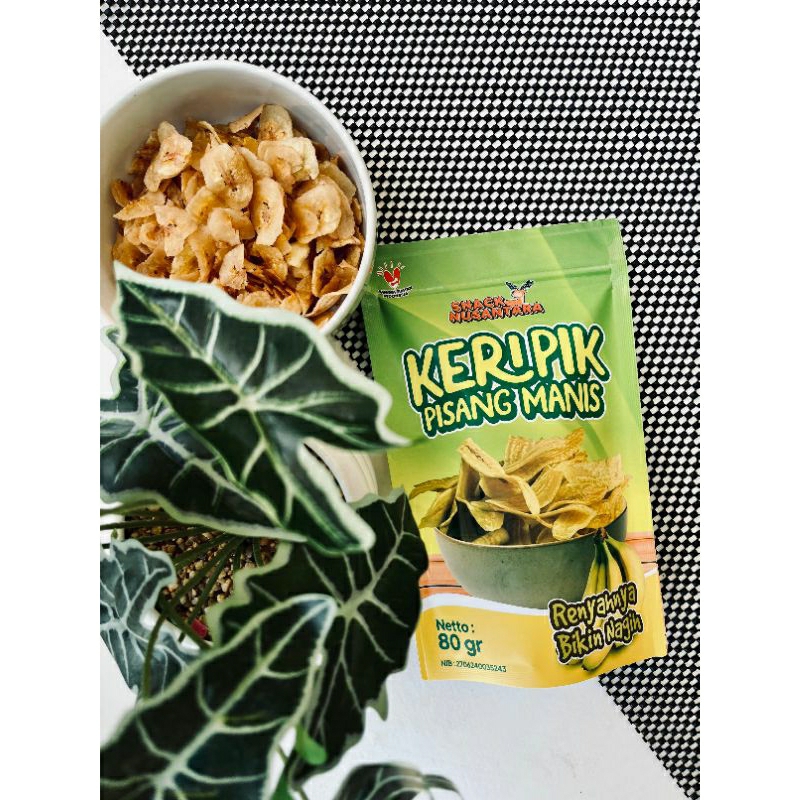 

SNACK NUSANTARA KERIPIK PISANG MANIS RENYAH GURIH