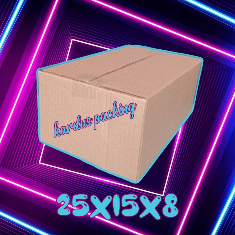 

kardus packing UK 25x15x8 kardus besar kardus kecil
