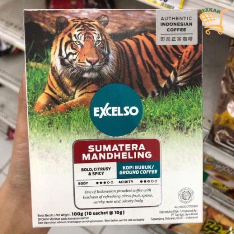 

Excelso Sumatera Mandheling - 10 sachet