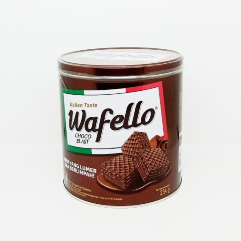 Wafello Wafer Kaleng 1 Dus isi 6 Pcs