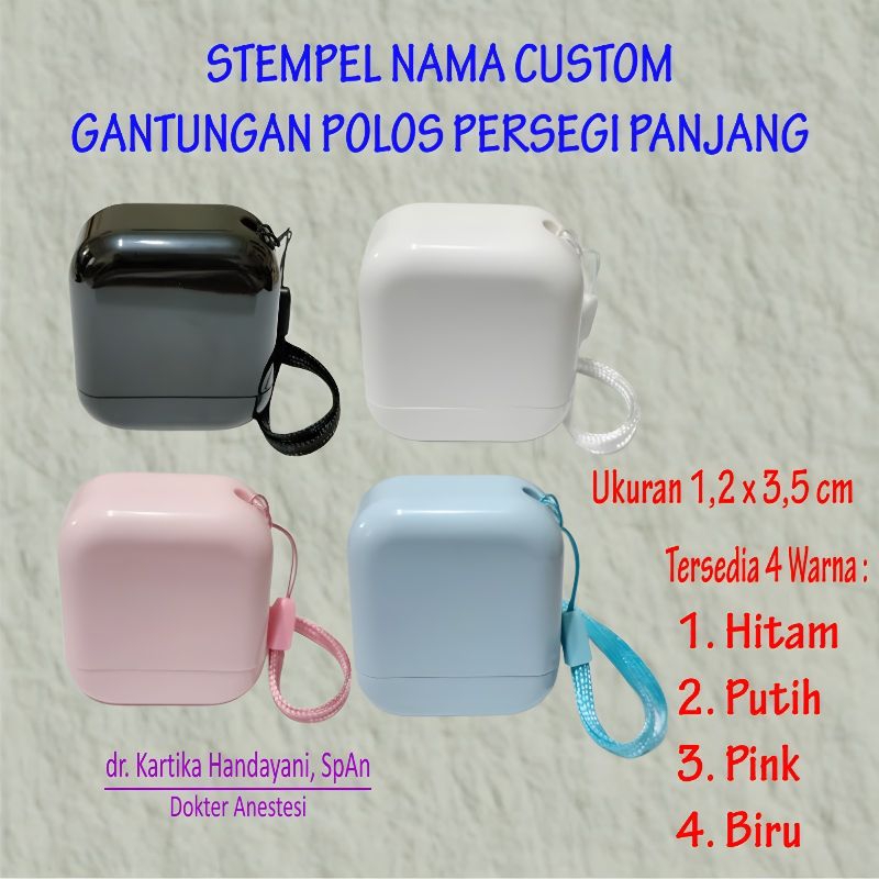 

STEMPEL NAMA CUSTOM GANTUNGAN POLOS PERSEGI PANJANG