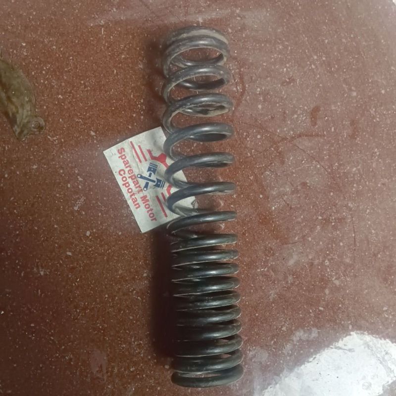 per sok skok spiral belakang supra x 125 karisma ori hitam satuan