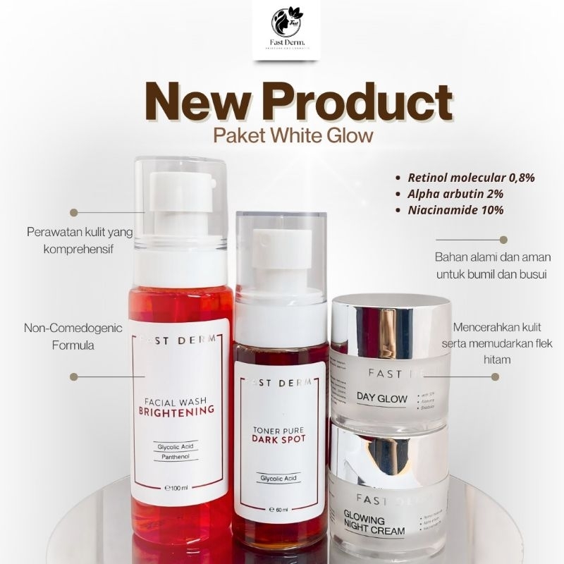Fast Derm Paket White Glowing