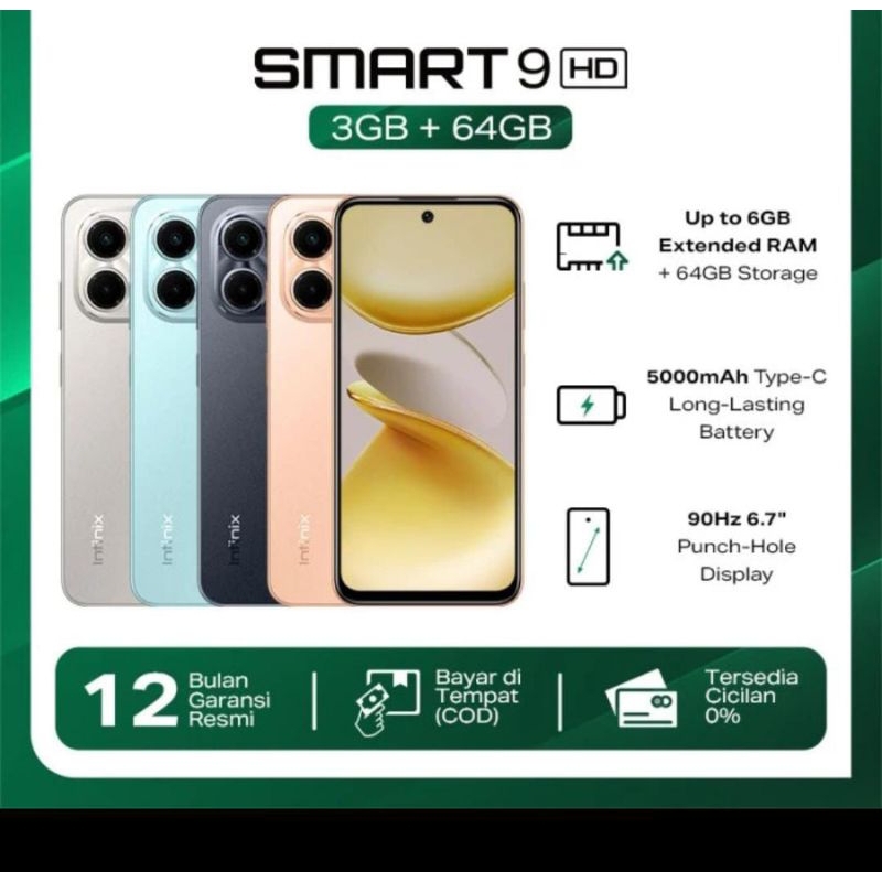 Infinix Smart 9 HD 3/64GB SECOND