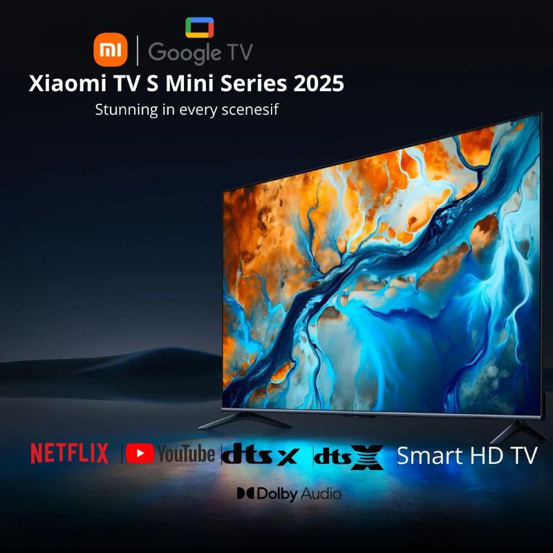 Xiaomi Tv S Mini 55 Inch (Android Google Tv) Bergaransi Resmi
