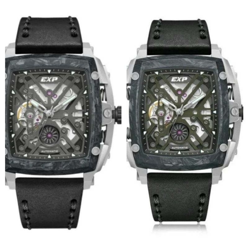 Jam tangan pria sport merk EXP E3008 Otomatis Expedition Original