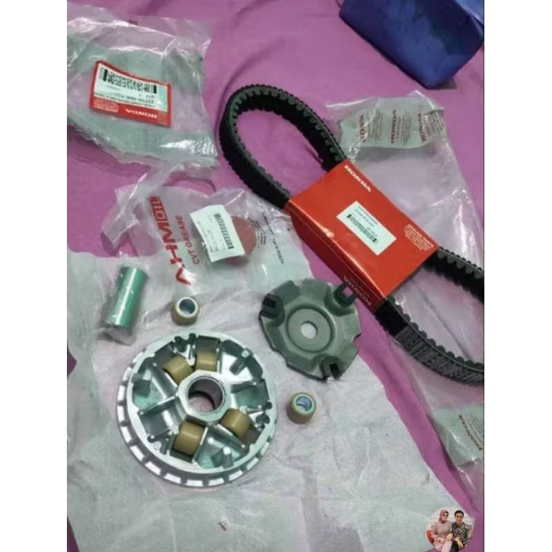 PAKET VANBELT RUMAH ROLLER VARIO 125 LED NEW