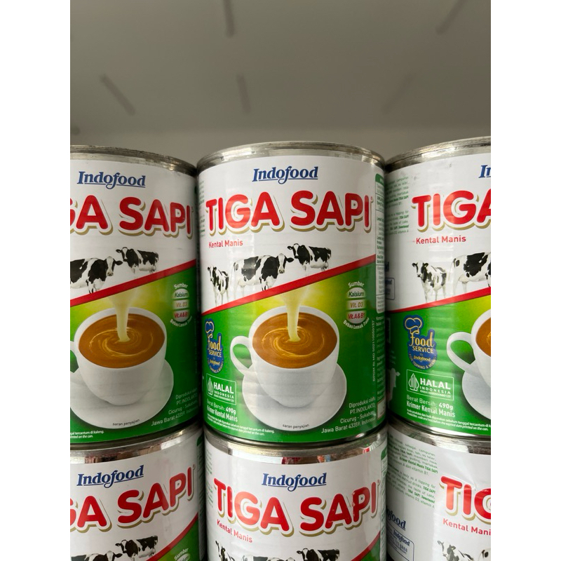 

Indofood Tiga Sapi Kental Manis 490 g